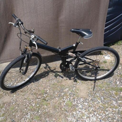 折り畳み自転車　マウンテンバイク