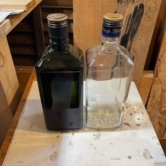ウイスキー　空き瓶　ブラックニッカ