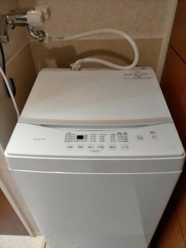 【美品】2021年製　6kg全自動洗濯機 IAW-T603
