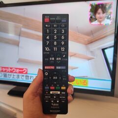 【受け渡し予定者決定】2017年製 SHARP液晶テレビ32V+...