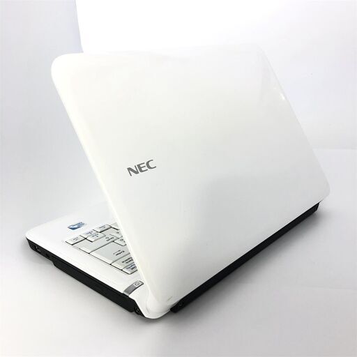 Wi-Fi有 ホワイト ノートパソコン 14型ワイド NEC PC-LE150D1 中古良品 Celeron 4GB DVDマルチ 無線LAN Windows10 Office
