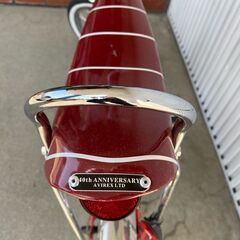 AVIREX アヴィレックス 自転車 ビーチクルーザー バナナシート シーシーバー 20インチ AV-201SR 40周年記念 MATT RED