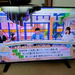 【終了】43テレビ　液晶割れ