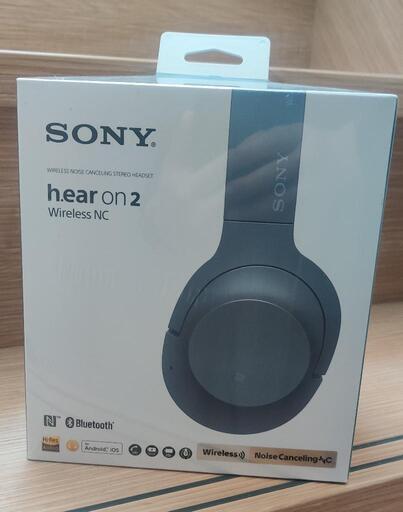 新品保証有SONYワイヤレスノイズキャンセリングh.ear on2 WirelessNC WH-H900NLMEムーンリットブルー