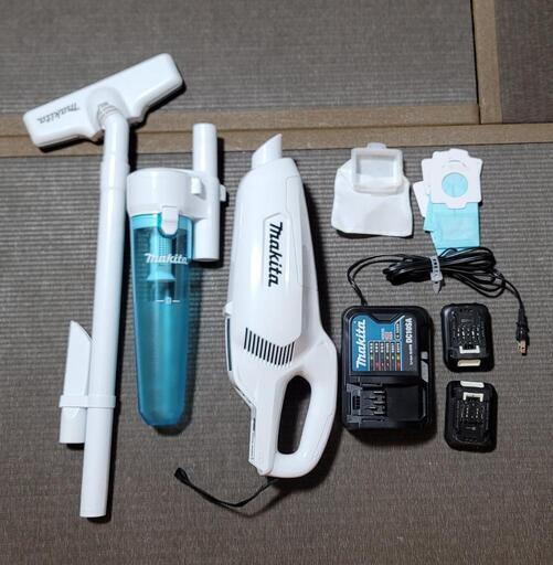 makita CL107FD+充電器+ サイクロンアタッチメント+バッテリー２個 付