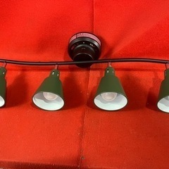 4灯シーリングライト グリーン TMD012 ※リモコン欠品