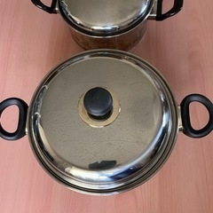 大型鍋と中型鍋 2つセット