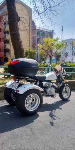 モンキートライク・レプリカ・125cc・白 モンキートライク・レプリカ・125cc・白