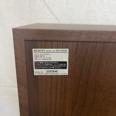 SONY SS-F6000 スピーカーシステム 2本セット