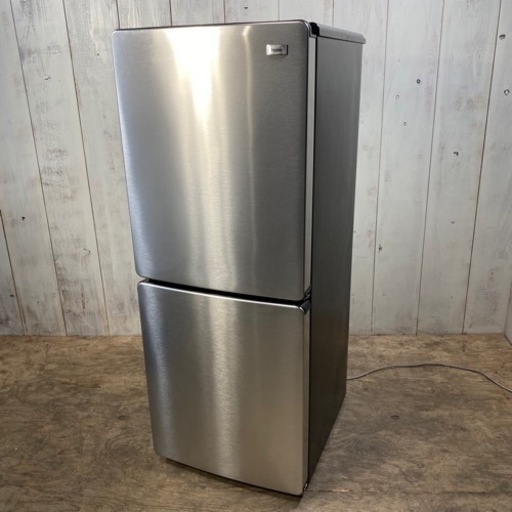 Haier 冷凍冷蔵庫 JR-XP2NF148F 2019年製 2ドア 148L シルバー 冷蔵庫 ハイアール 菊倉KK