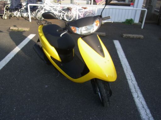 千葉県富里市リサイクルショップセコンドハンド 原付 バイク インジェクション AF68 Dio ディオ 50CC 4サイクル ホンダ HONDA 中古 黄 税込￥77,000-