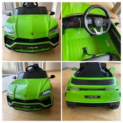 ランボルギーニ　ウルス　電動乗車ラジコンカー　おもちゃ