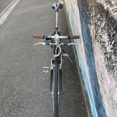 マットブラック‼️クロスバイク　カスタマイズ❗️整備済み。