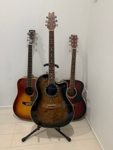 ギター３本