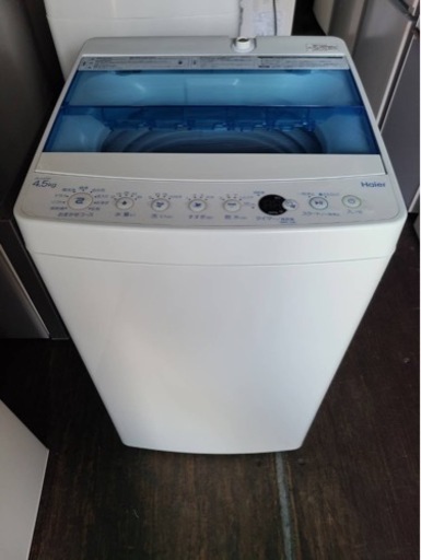 No.1385 ハイアール　4.5kg洗濯機　2018年製　近隣配送無料