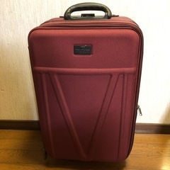 スーツケース　布製