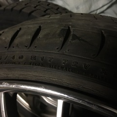 軽自動車、カスタム超引っ張り17インチ