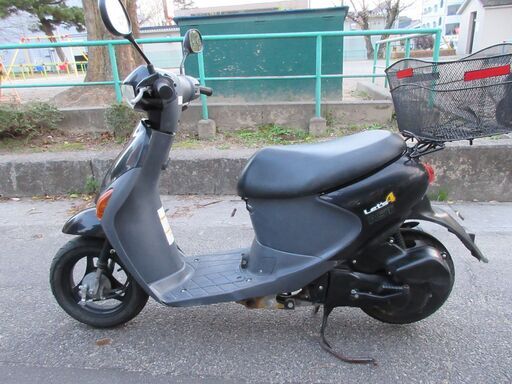 レッツ4 後期型 スズキ ブラック 4スト 原付 FI インジェクション