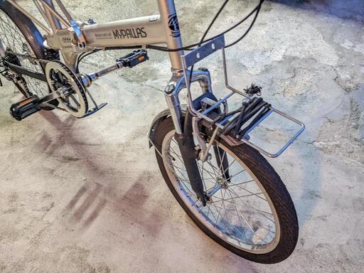 折りたたみ自転車 マイパラス m-60b ほぼ未使用