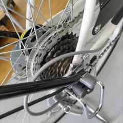 J087　普通自転車 　campine  LEDオートライト  26インチ  6段変速