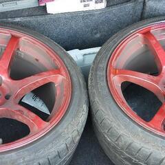 バサラ　18インチホイール　キャンディレッド