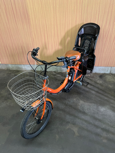 子供乗せ‼️ 電動自転車 YAMAHA バビー 20インチ 2人乗り 配送可能 