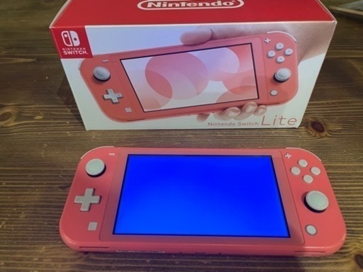 任天堂　Switchライト　コーラル　ジャンク