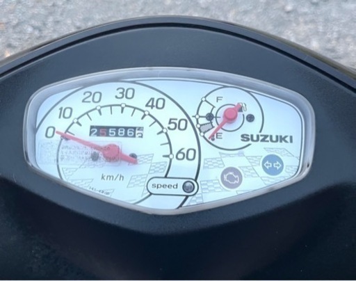 専用 248. 動画あり スズキ アドレスV50 原付 バイク 50cc 車体
