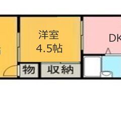 セントラルコーポ鶴ヶ島・若葉 303号室（家具家電付）、東武東上線「若葉」駅　徒歩10分、広さ35㎡、敷金０礼金０、2DKマンションの募集です。 − 埼玉県