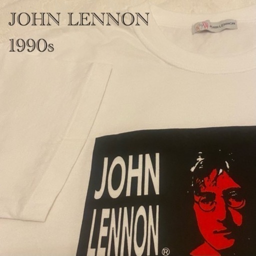 美品 1990s シングルステッチ JOHN LENNON 半袖Tシャツ