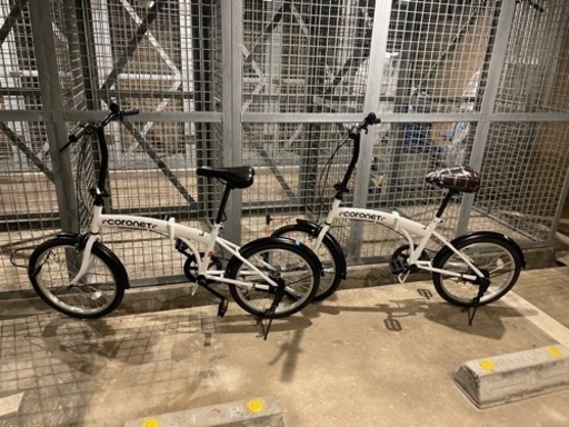 ☆中古品 CODI 折りたたみ自転車 白☆