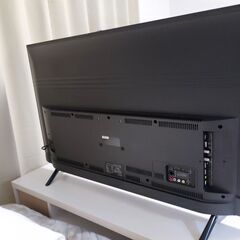 テレビ　43インチ　CMスキップ付き　2018年製