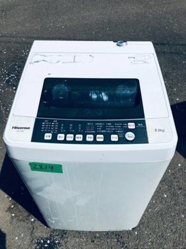 ✨2018年製✨2819番Hisense✨電気洗濯機✨HW-T55C‼️