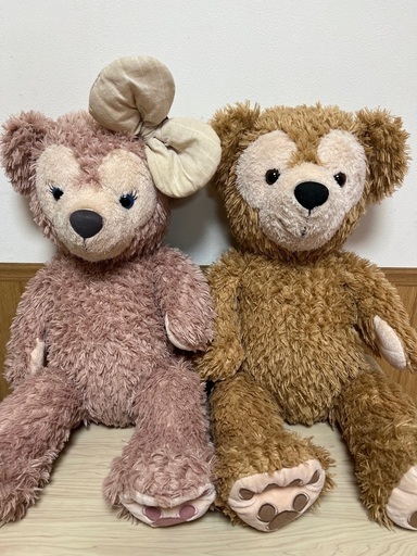 ダッフィー　シェリーメイ　Mサイズ　ぬいぐるみ　セット
