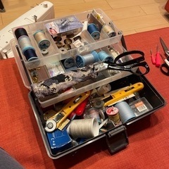 ブラザー　職業用ミシン　裁縫用セット付き