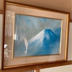 富士山 絵
