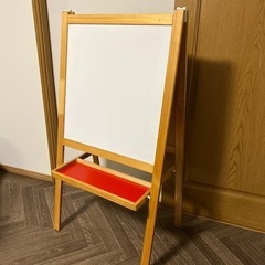 【 人気 】IKEA モーラ 黒板 ホワイトボード イーゼル 子...