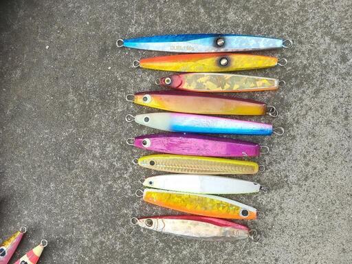 ☆ MAZUMEバッカン付き☆ショアジギ引退セット ルアー プラグ ジグ多種