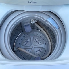 2017年製★美品★Haier/ハイアール☆4.5kg☆全自動洗濯機☆「お急ぎコース」!!☆「しわケア」脱水【JW-C45A-W】