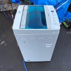 2017年製★美品★Haier/ハイアール☆4.5kg☆全自動洗濯機☆「お急ぎコース」!!☆「しわケア」脱水【JW-C45A-W】
