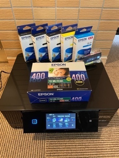 値下げ交渉【高性能•高品質】EPSON カラリオ 複合機 インクジェットプリンター おまけ付