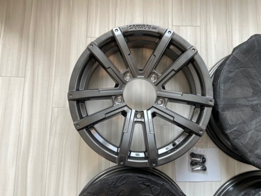 値下げ】ジムニー JB64 JB23 JA11 ホイール 16インチ オフセット＋22の 