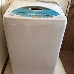 決まりました。東芝6.0キロ洗濯機無料でお譲りします。