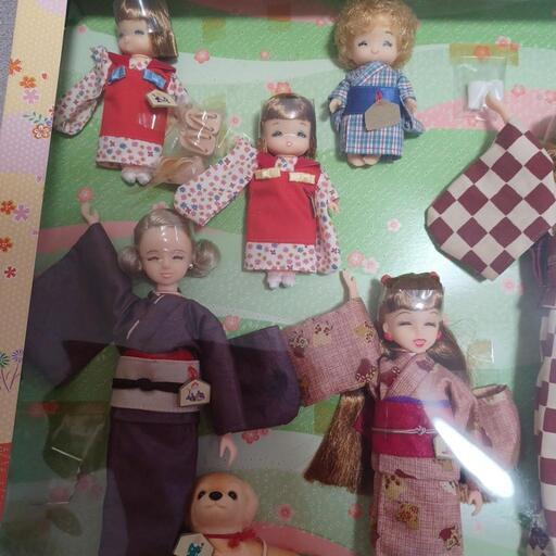 レア品リカちゃんファミリーの七福神めぐり レア品リカちゃんファミリーの七福神めぐり