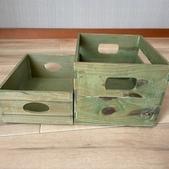 ¥100木製の小さなBOX
