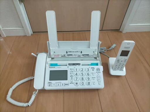 パナソニックおたっくす コードレスFAX 子機1台付き KX-PD205DL-W