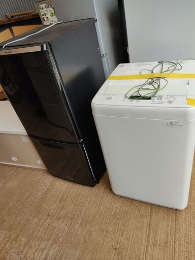 家電 2点セット　2ドア冷蔵庫・洗濯機　セット　配送設置　OK条件有