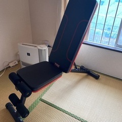 筋トレ　ダンベル、バーベル、ベンチの3点