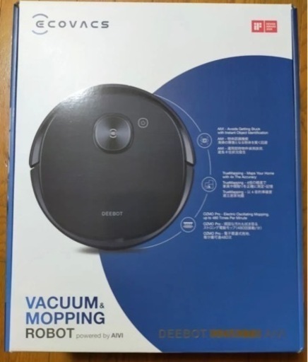 【新品未開封】DEEBOT OZMOT8 AIVI 【ECOVACS】