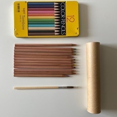 色鉛筆2点＋筆
